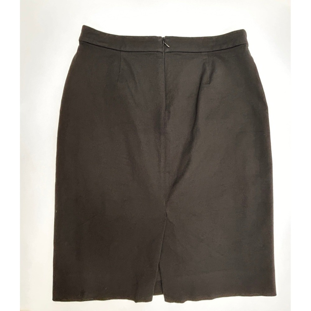 J.Crew Black No. 2 Pencil skirt in bi-stretch cotton blend Size 8 Knee Length - Picture 3 of 12